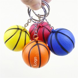 Basketball Stress Reliever with Logo  Basketball Stress Reliever with Logo