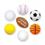 Mini Baseball Sports Squeezable Stress Relief Balls with Logo
