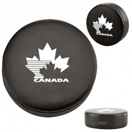 Logo Branded Hockey Puck Stress Reliever  Logo Branded Hockey Puck Stress Reliever