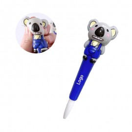 Personalized 2 in 1 Squishy Bear Ball Pen and Squeeze Toy  Personalized 2 in 1 Squishy Bear Ball Pen and Squeeze Toy