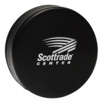 3" Foam Hockey Puck Stress Reliever with Logo
