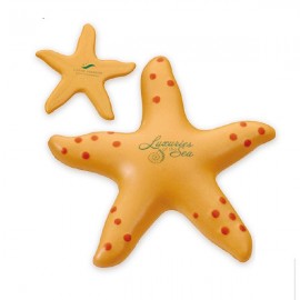 Logo Branded Star Fish PU Shape Stress Reliever  Logo Branded Star Fish PU Shape Stress Reliever