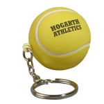 Tennis Ball Stress Reliever Key Chain with Logo