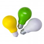 Personalized Light Bulb Shape Squeeze Toy Stress Reliever