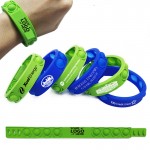 Pop It Bubble Fidget Bracelet with Logo