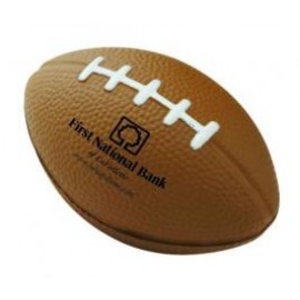 3" Foam Football Stress Reliever with Logo