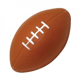 Customized Football Squeezies Stress Reliever (5"x3")