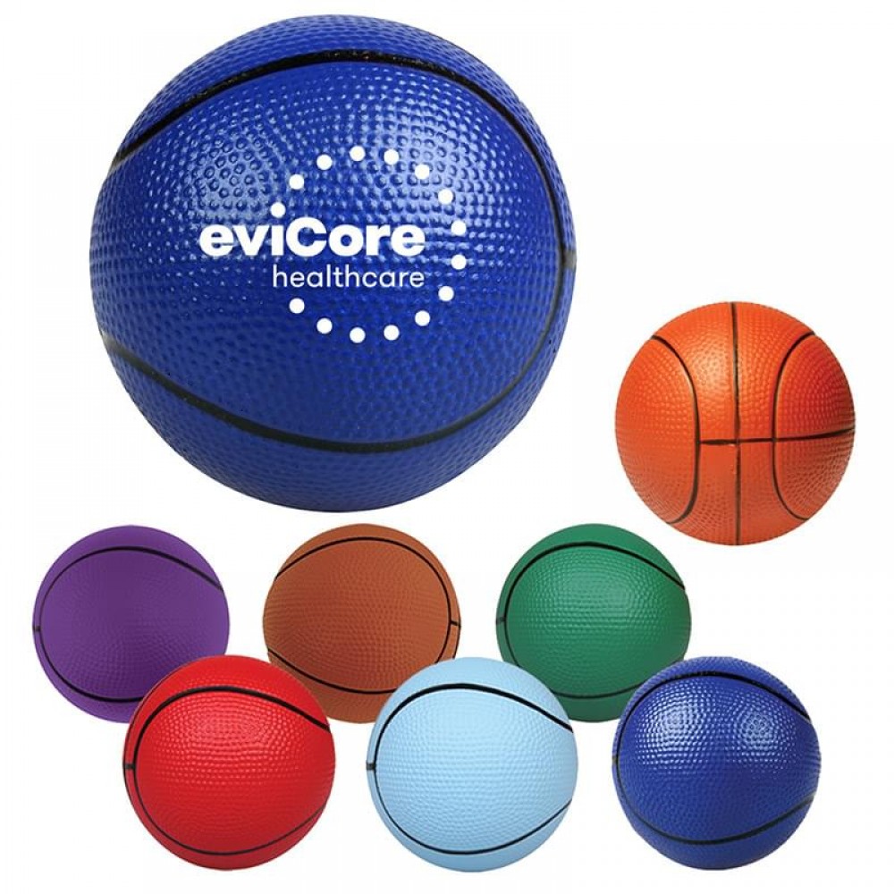 Basketball Stress Reliever balls with Logo