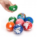 Customized Squishy Globe Squeeze Toy Stress Reliever