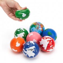 Customized Squishy Globe Squeeze Toy Stress Reliever  Customized Squishy Globe Squeeze Toy Stress Reliever
