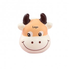 Squishy Cattle Squeeze Toy Stress Reliever with Logo