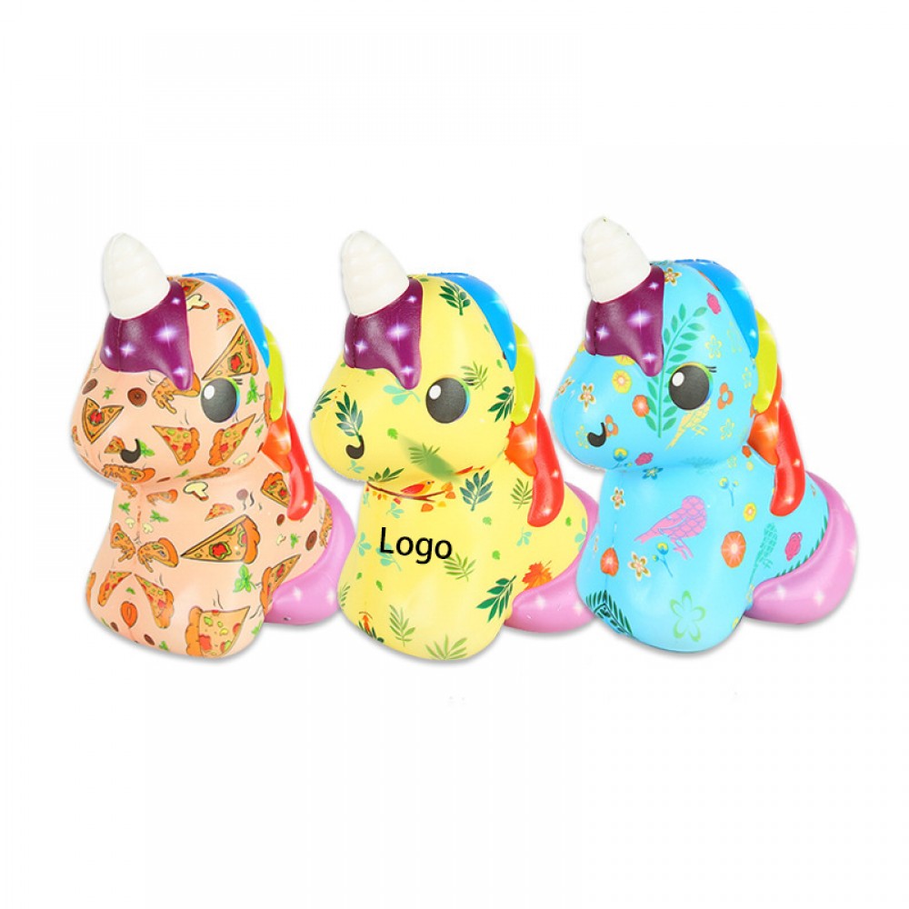 Customized Large Unicorn Squeeze Toy Stress Reliever