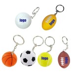 Custom Stress Reliever Ball Key Chains