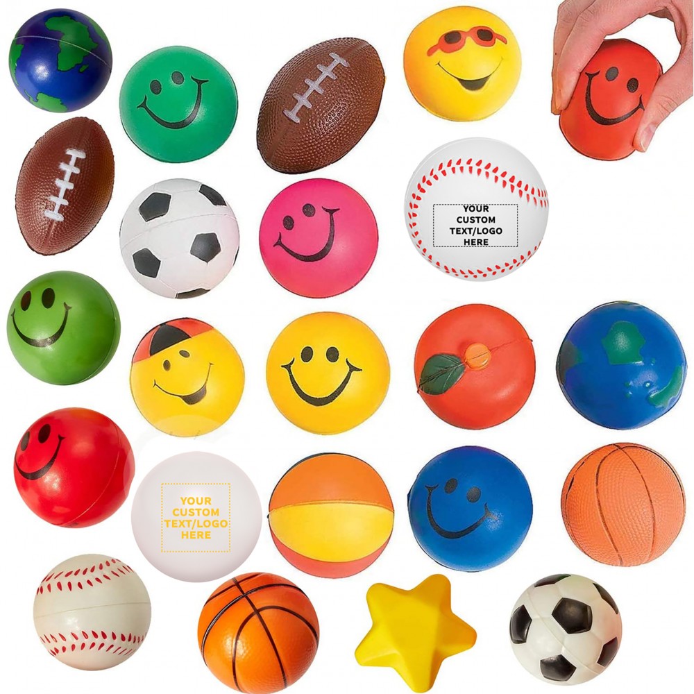 Stress Reliever Ball with Logo