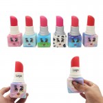 Color Printing Lipstick Squeeze Toy Stress Reliever with Logo