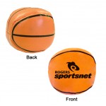 Customized 2" Basketball Semi-Soft Stress Ball - Stress Reliever