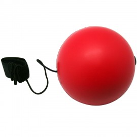 Promotional Red Bungie Ball Squeezies Stress Reliever