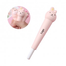 2 in 1 Squishy Ball Pen and Squeeze Toy with Logo  2 in 1 Squishy Ball Pen and Squeeze Toy with Logo