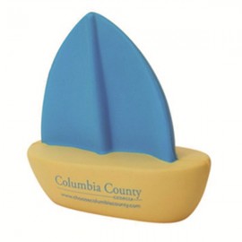 Customized Sailing Boat Shaped Stress Reliever