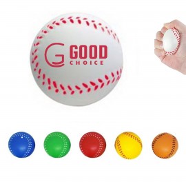 Baseball Shaped Stress Reliever with Logo