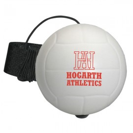Volleyball Stress Reliever Yo-Yo Bungee with Logo  Volleyball Stress Reliever Yo-Yo Bungee with Logo