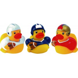 Rubber Football Duck© Toy with Logo