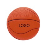 Customized 2.5" Basketball Shaped Stress Ball