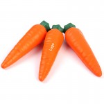 Creative Carrot Squeeze Toy Stress Reliever with Logo
