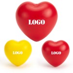 Promotional PU Heart Shaped Reliever Stress Ball