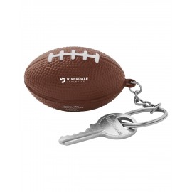 Football Stress Reliever Key Chain with Logo