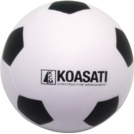 Soccer Ball Squeezies Stress Reliever with Logo