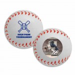 Squishy Squeeze Memory Foam Stress Reliever Baseball with Logo