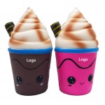 Creative Ice Cream Squeeze Toy Stress Reliever with Logo