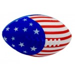 Logo Branded Patriotic Football Stress Reliever Squeeze Toy