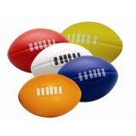 Football Shaped PU Stress Foam Ball with Logo