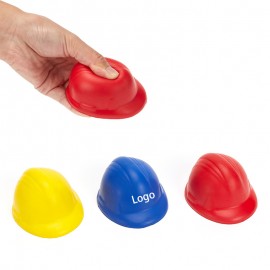 Promotional Creative Safety Helmet Squeeze Toy Stress Reliever  Promotional Creative Safety Helmet Squeeze Toy Stress Reliever