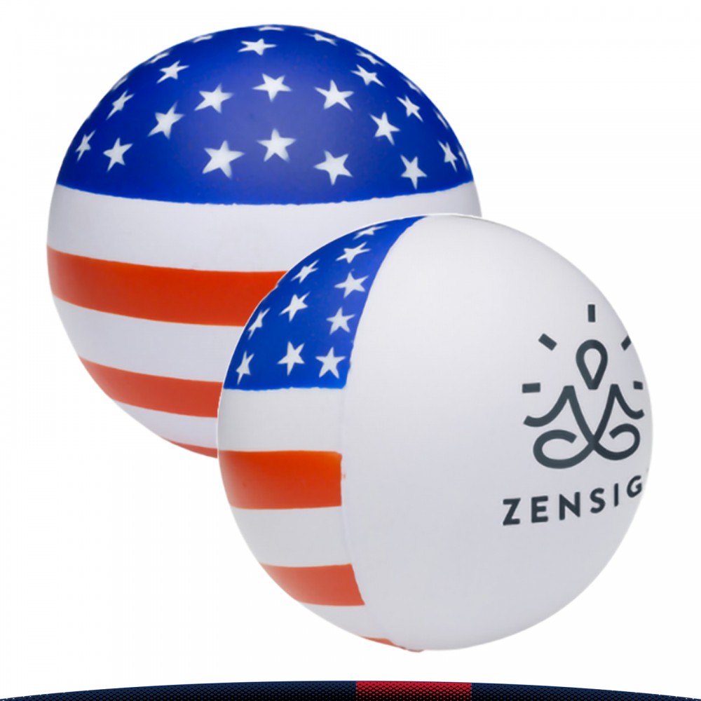 Promotional Lilis American Flag Stress Balls Promotional Lilis American Flag Stress Balls