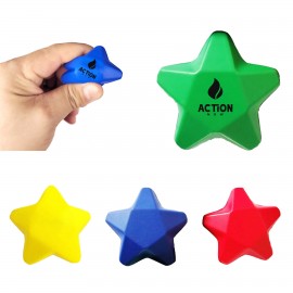PU Decompression Grip Star Toy with Logo