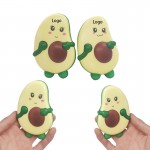 Squishy Avocado Squeeze Toy Stress Reliever with Logo