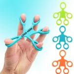 Silicone Finger Force Trainer with Logo
