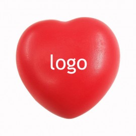 Heart Shaped Stress Ball with Logo