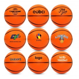Mini Basketball Shaped Foam Stress Reliever Ball with Logo