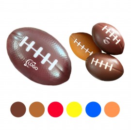 MOQ 50pcs PU Foam Soft Decompression Rugby Ball with Logo