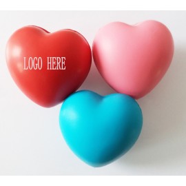 Customized PU Love Heart Peach Stress Relief Toy Ball