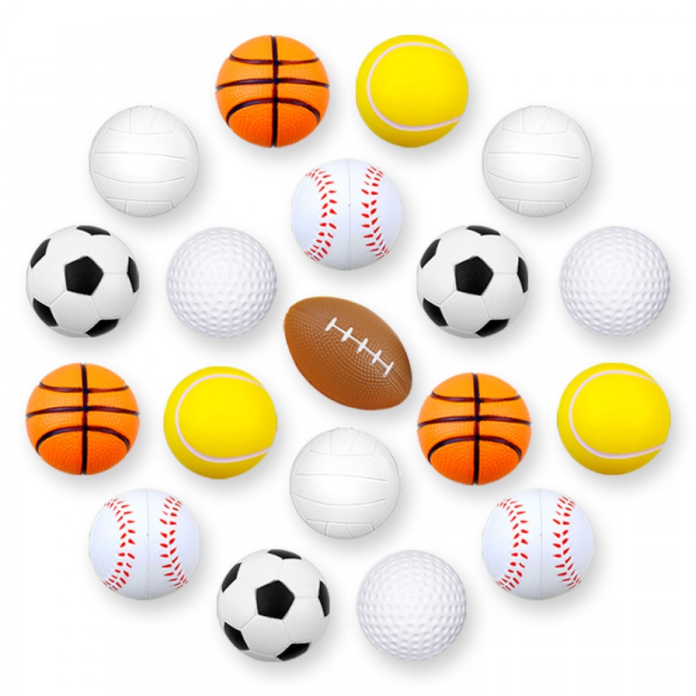 Mini Casual Sports Pressure Ball with Logo