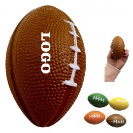 Small Football Stress Reliever with Logo  Small Football Stress Reliever with Logo