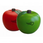 Apple Shaped Foam Stress Reliever Ball with Logo