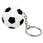 Promotional Soccer Ball Key Chain Stress Reliever Squeeze Toy