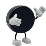 Hockey Puck Bendy Stress Reliever with Logo