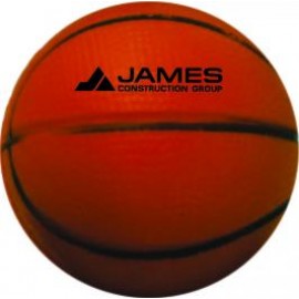 2 1/2" Foam Basketball Stress Reliever with Logo